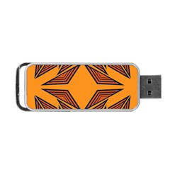 Abstract Pattern Geometric Backgrounds  Portable Usb Flash (two Sides) by Eskimos