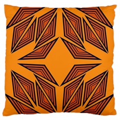 Abstract Pattern Geometric Backgrounds  Standard Flano Cushion Case (one Side) by Eskimos