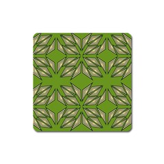 Abstract Pattern Geometric Backgrounds  Square Magnet by Eskimos