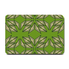 Abstract Pattern Geometric Backgrounds  Small Doormat  by Eskimos