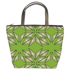 Abstract Pattern Geometric Backgrounds  Bucket Bag by Eskimos