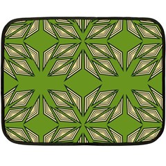 Abstract Pattern Geometric Backgrounds  Fleece Blanket (mini) by Eskimos