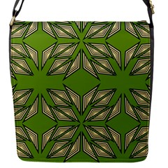 Abstract Pattern Geometric Backgrounds  Flap Closure Messenger Bag (s) by Eskimos