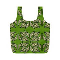 Abstract Pattern Geometric Backgrounds  Full Print Recycle Bag (m) by Eskimos