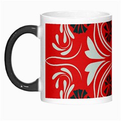 Folk Flowers Print Floral Pattern Ethnic Art Morph Mug by Eskimos