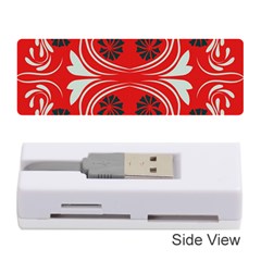 Folk Flowers Print Floral Pattern Ethnic Art Memory Card Reader (stick) by Eskimos