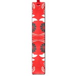 Folk flowers print Floral pattern Ethnic art Large Book Marks Front