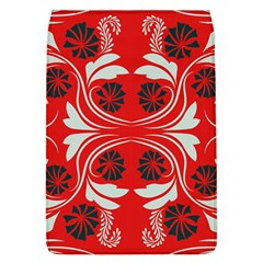 Folk Flowers Print Floral Pattern Ethnic Art Removable Flap Cover (l) by Eskimos