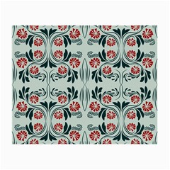 Folk Flowers Print Floral Pattern Ethnic Art Small Glasses Cloth by Eskimos