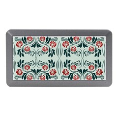 Folk Flowers Print Floral Pattern Ethnic Art Memory Card Reader (mini) by Eskimos