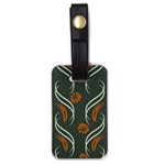 Folk flowers print Floral pattern Ethnic art Luggage Tag (one side) Front