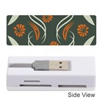 Folk flowers print Floral pattern Ethnic art Memory Card Reader (Stick) Front