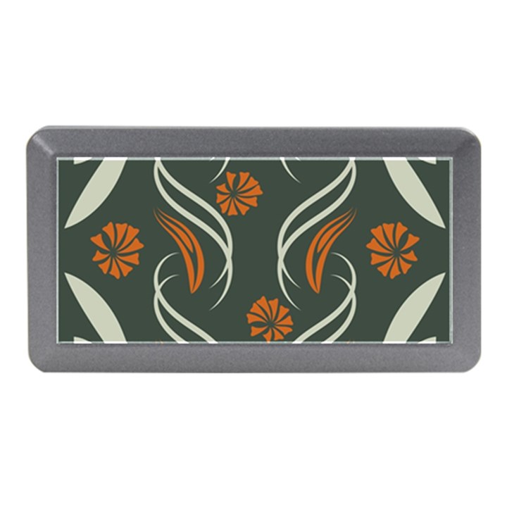 Folk flowers print Floral pattern Ethnic art Memory Card Reader (Mini)