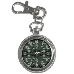 Folk Flowers Print Floral Pattern Ethnic Art Key Chain Watches by Eskimos