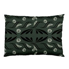 Folk Flowers Print Floral Pattern Ethnic Art Pillow Case by Eskimos