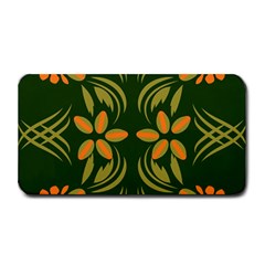 Folk Flowers Print Floral Pattern Ethnic Art Medium Bar Mats by Eskimos