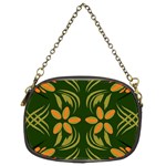 Folk flowers print Floral pattern Ethnic art Chain Purse (Two Sides) Front