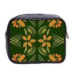 Folk flowers print Floral pattern Ethnic art Mini Toiletries Bag (Two Sides) Back