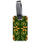 Folk flowers print Floral pattern Ethnic art Luggage Tag (two sides) Back