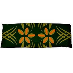 Folk Flowers Print Floral Pattern Ethnic Art Body Pillow Case (dakimakura) by Eskimos