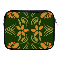 Folk Flowers Print Floral Pattern Ethnic Art Apple Ipad 2/3/4 Zipper Cases by Eskimos