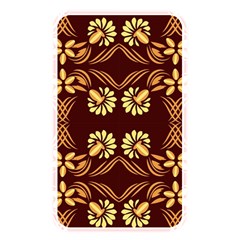 Folk Flowers Print Floral Pattern Ethnic Art Memory Card Reader (rectangular) by Eskimos