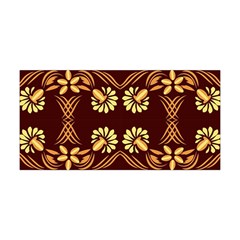 Folk Flowers Print Floral Pattern Ethnic Art Yoga Headband by Eskimos