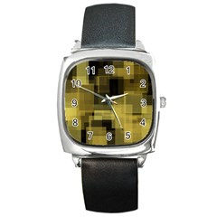 3 White-background Square Metal Watch by Casemiro