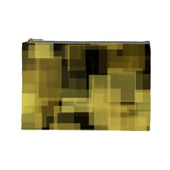 3 White-background Cosmetic Bag (large) by Casemiro