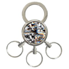 Rainbow Assault 3-ring Key Chain by MRNStudios