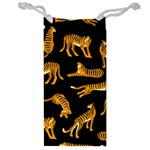 Seamless-exotic-pattern-with-tigers Jewelry Bag Front