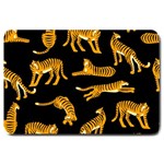 Seamless-exotic-pattern-with-tigers Large Doormat  30 x20  Door Mat