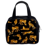 Seamless-exotic-pattern-with-tigers Classic Handbag (Two Sides) Front