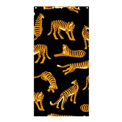 Seamless-exotic-pattern-with-tigers Shower Curtain 36  X 72  (stall)  by Jancukart