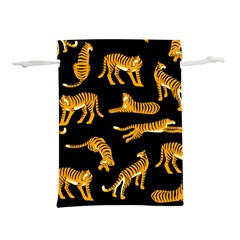 Seamless-exotic-pattern-with-tigers Lightweight Drawstring Pouch (l)