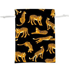 Seamless-exotic-pattern-with-tigers  Lightweight Drawstring Pouch (xl)