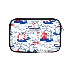 Nautical Cats Seamless Pattern Apple Macbook Pro 13  Zipper Case