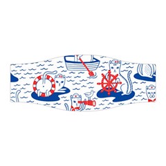 Nautical Cats Seamless Pattern Stretchable Headband