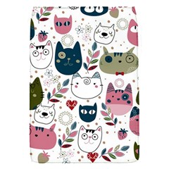 Pattern With Cute Cat Heads Removable Flap Cover (s)