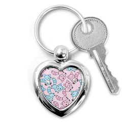 Children Pattern Design Key Chain (heart)