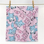 Children Pattern Design Face Towel Front