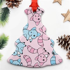 Children Pattern Design Christmas Tree Ornament (two Sides)