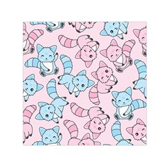 Children Pattern Design Square Satin Scarf (30  X 30 )