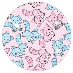 Children Pattern Design Round Trivet