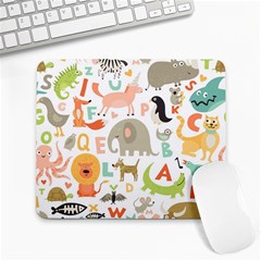 Children Alphabet Seamless Pattern Large Mousepads