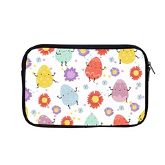 Easter Seamless Pattern With Cute Eggs Flowers Apple Macbook Pro 13  Zipper Case by Jancukart