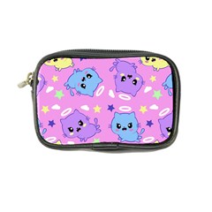 Seamless Pattern With Cute Kawaii Kittens Coin Purse by Jancukart