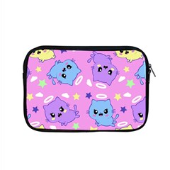 Seamless Pattern With Cute Kawaii Kittens Apple Macbook Pro 15  Zipper Case