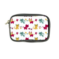 Pattern With Cute Cats Coin Purse