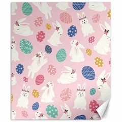 Cute Bunnies Easter Eggs Seamless Pattern Canvas 20  X 24  by Jancukart